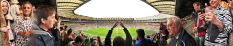 Twickenham West Stand during YMCA